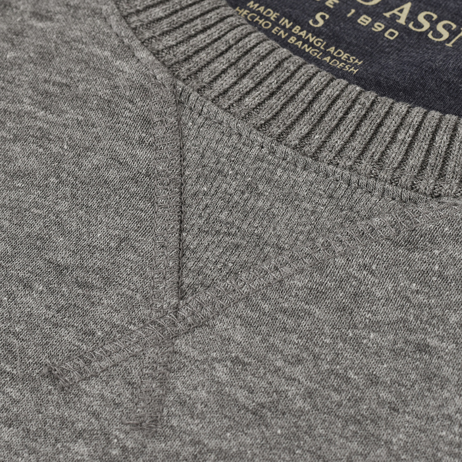 Bluza Męska U.S. POLO ASSN. Logo 11C767 Szara