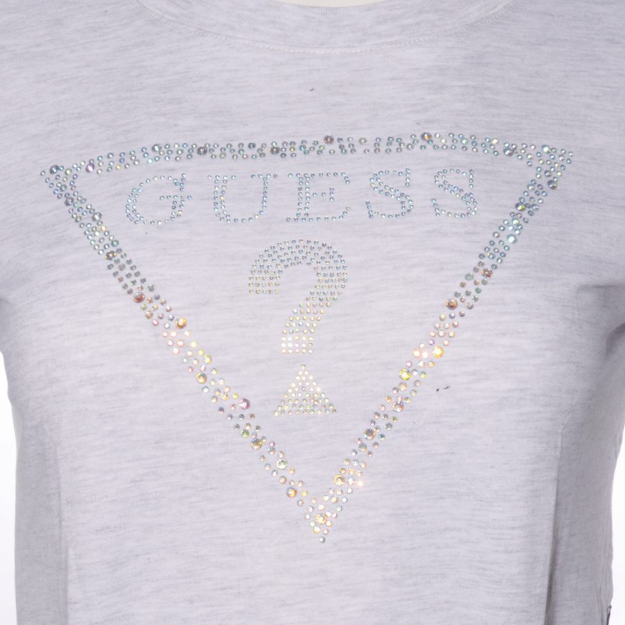 Top T-shirt Damski GUESS K73I56 K8HM0 Szary
