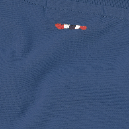 T-Shirt Meski NAPAPIJRI NP0A4FRP Niebieski