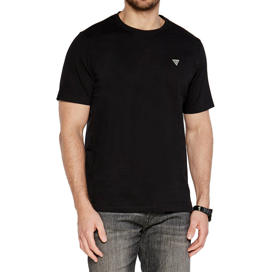 T-shirt Męski GUESS Logo M4YI0A KCCM1 Czarny