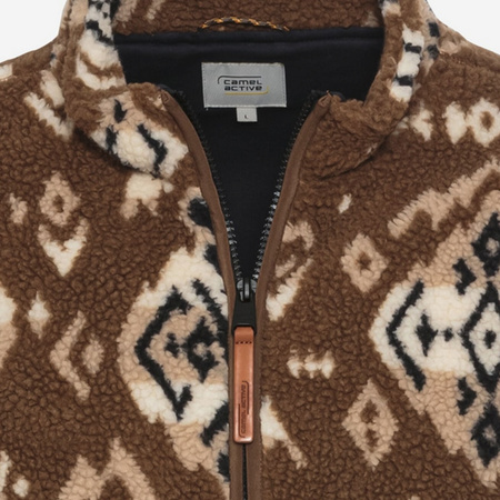 Kurtka Polarowa CAMEL ACTIVE C09401 Brązowa