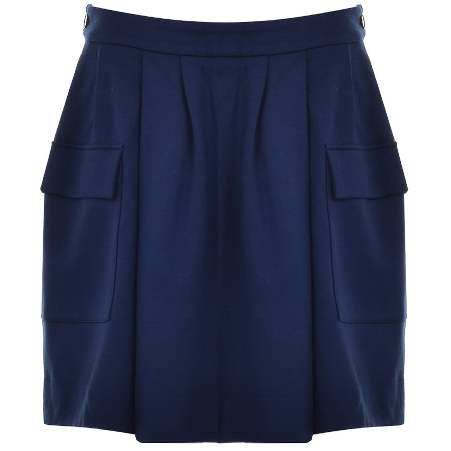 Spódnica LACOSTE JF9541 Granatowa