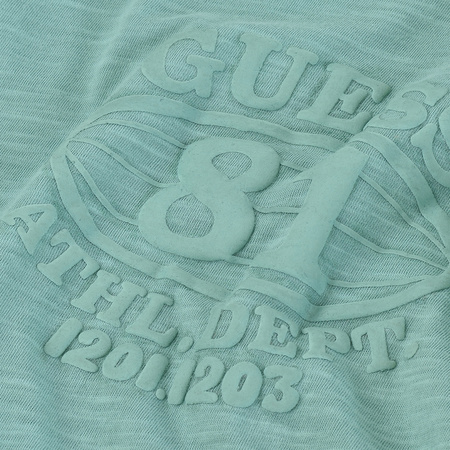 T-Shirt Męski GUESS Logo M2BI75 K9RM3 Miętowy