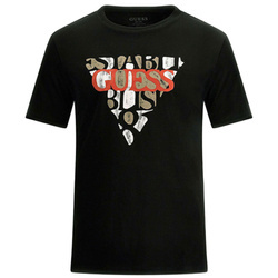 T-Shirt Męski GUESS Logo M3RI12 J1314 Czarny