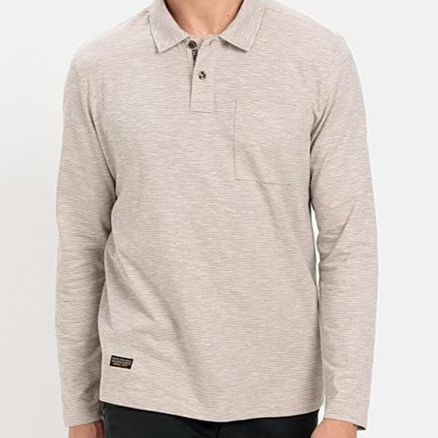 Koszulka Polo Męska CAMEL ACTIVE 409860 2P33 Beżowy