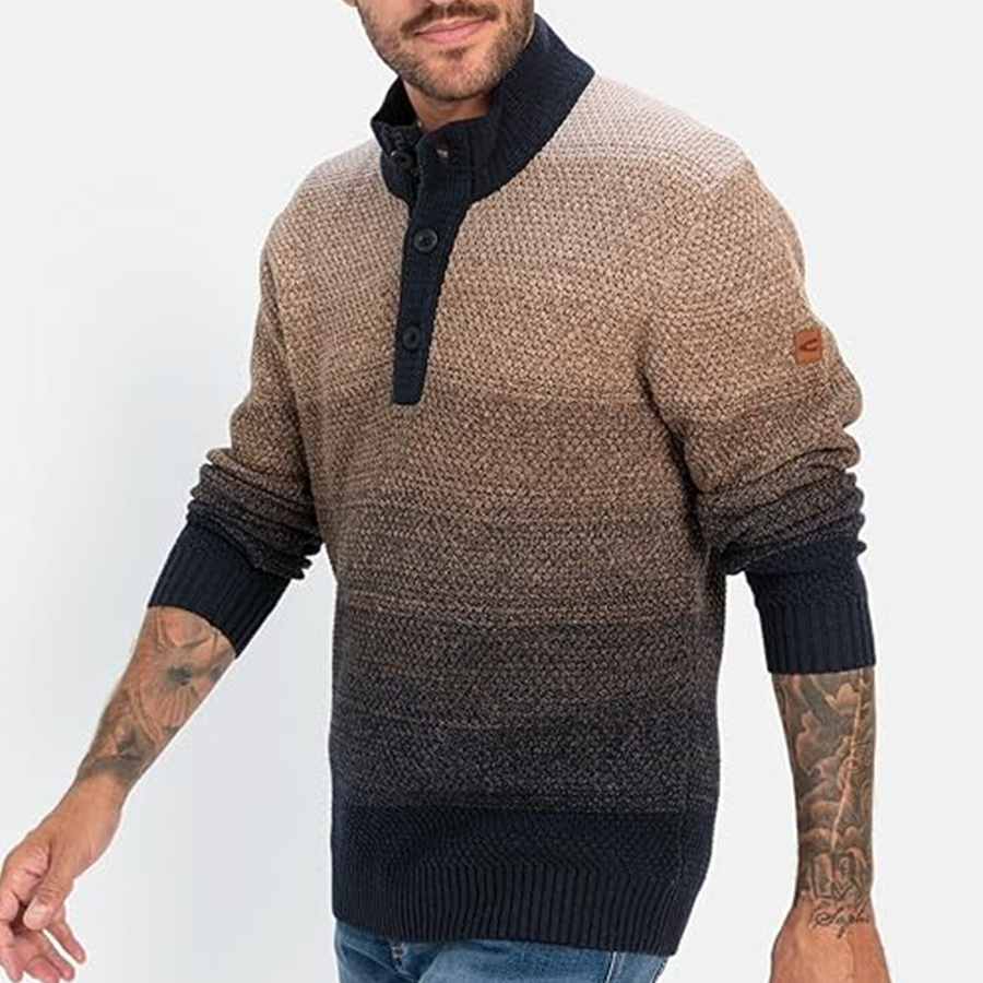 Sweter Męski CAMEL ACTIVE 409530 Brązowy