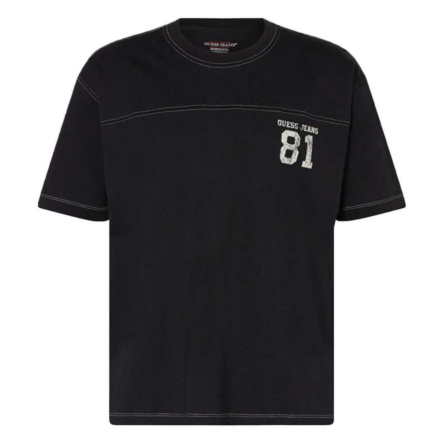 T-shirt Męski GUESS Logo M5RI73 K8FQ4 Czarny