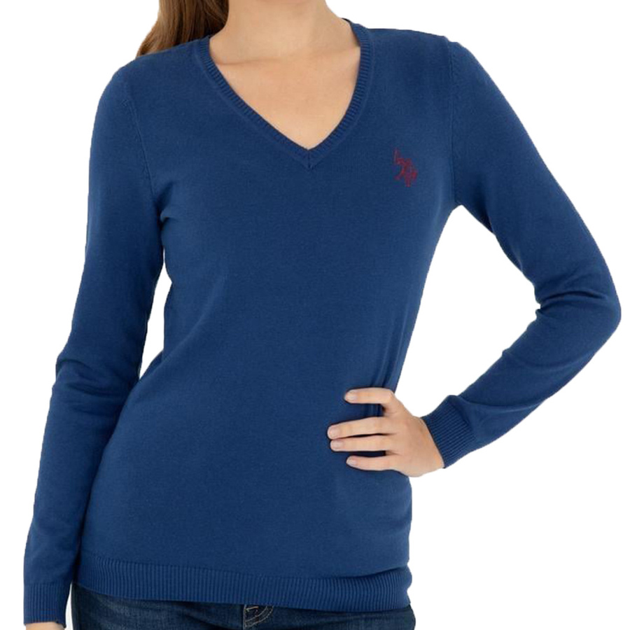Sweter Damski U.S. POLO ASSN. 1988874 Niebieski