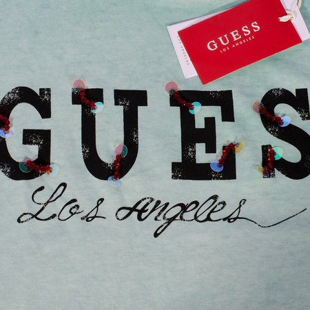 T-shirt Damski GUESS W9GI0K KA0U0 Zielony