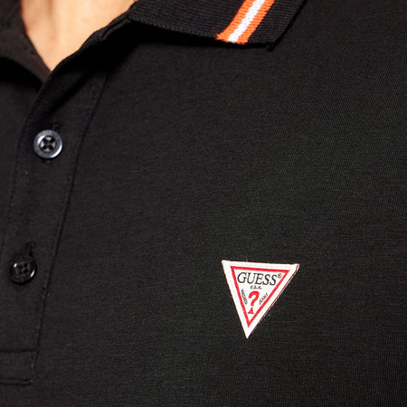 Koszulka Polo Męska Guess M1RP66 J1311 Czarny