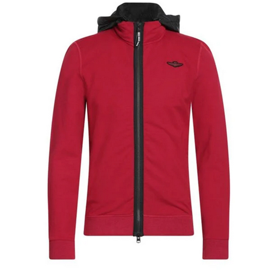Bluza AERONAUTICA MILITARE FE1805J608 Czewona