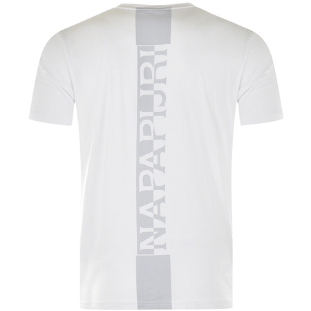 Napapijri T-Shirt Męski NP0A4F6V Biały -40%