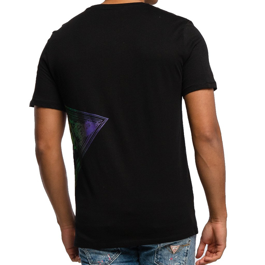 T-Shirt Męski GUESS WHIRE M0YI45 K8HM0 Slim Fit