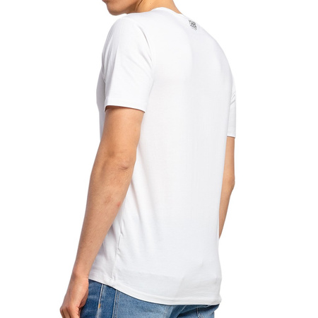 T-shirt Męski KARL LAGERFELD KL20MTS01 Biały