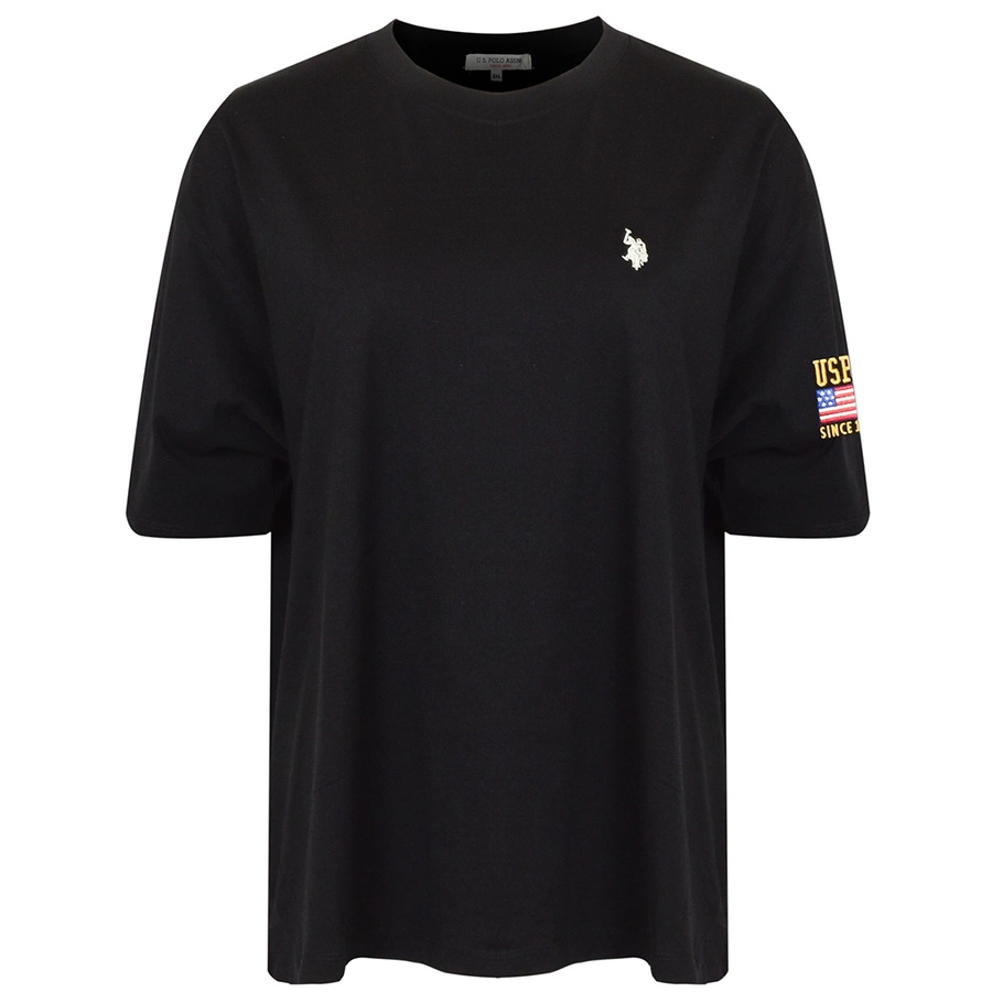 T-shirt Damski U.S. POLO ASSN. 21493506 Czarny