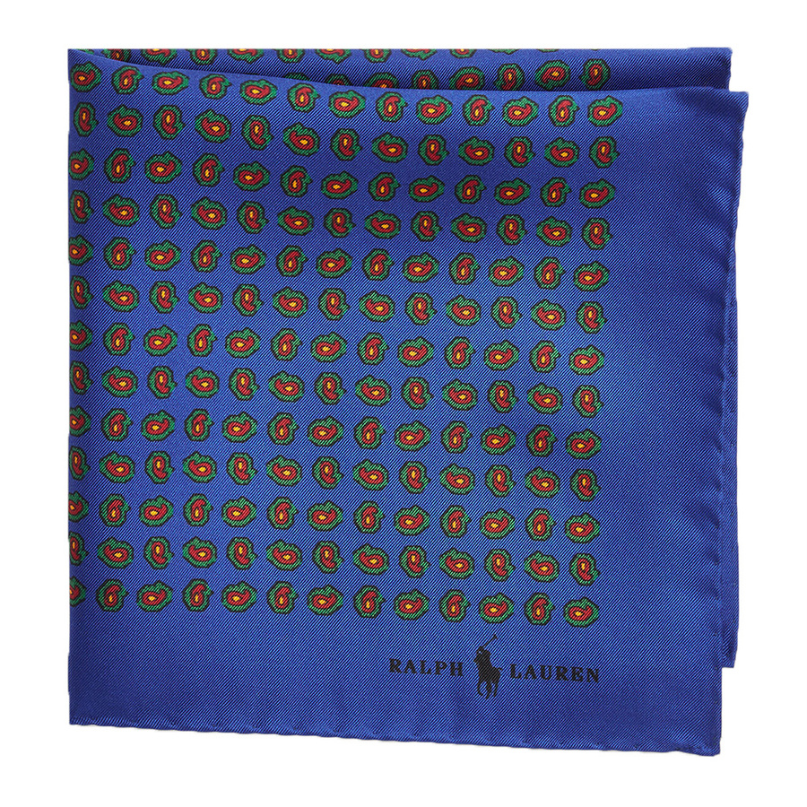 Poszetka jedwabna Polo Ralph Lauren 712918683001