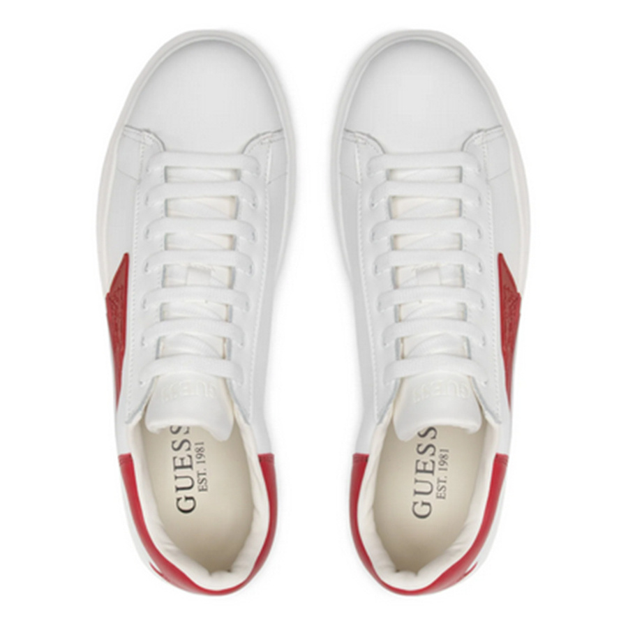 Buty Męskie GUESS Salerno FM5SRN LEA12 Białe