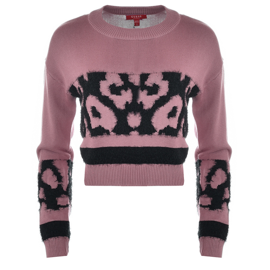 Sweter Damski GUESS W1BR35 Z2R00 Różowy