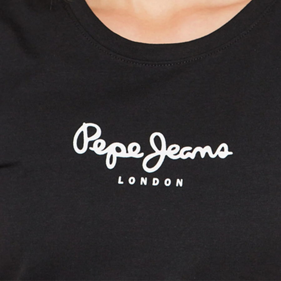 T-shirt PEPE JEANS New Virginia PL505202 Czarny