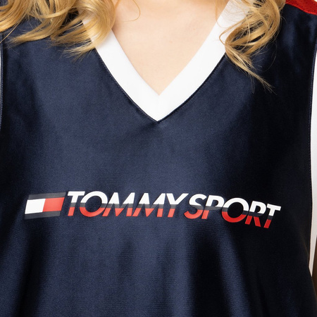 Tunika TOMMY SPORT S10S100195 Granatowy