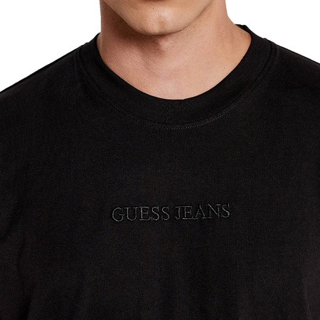 T-shirt Męski GUESS M4YI44 K8FQ4 Oversize Czarny