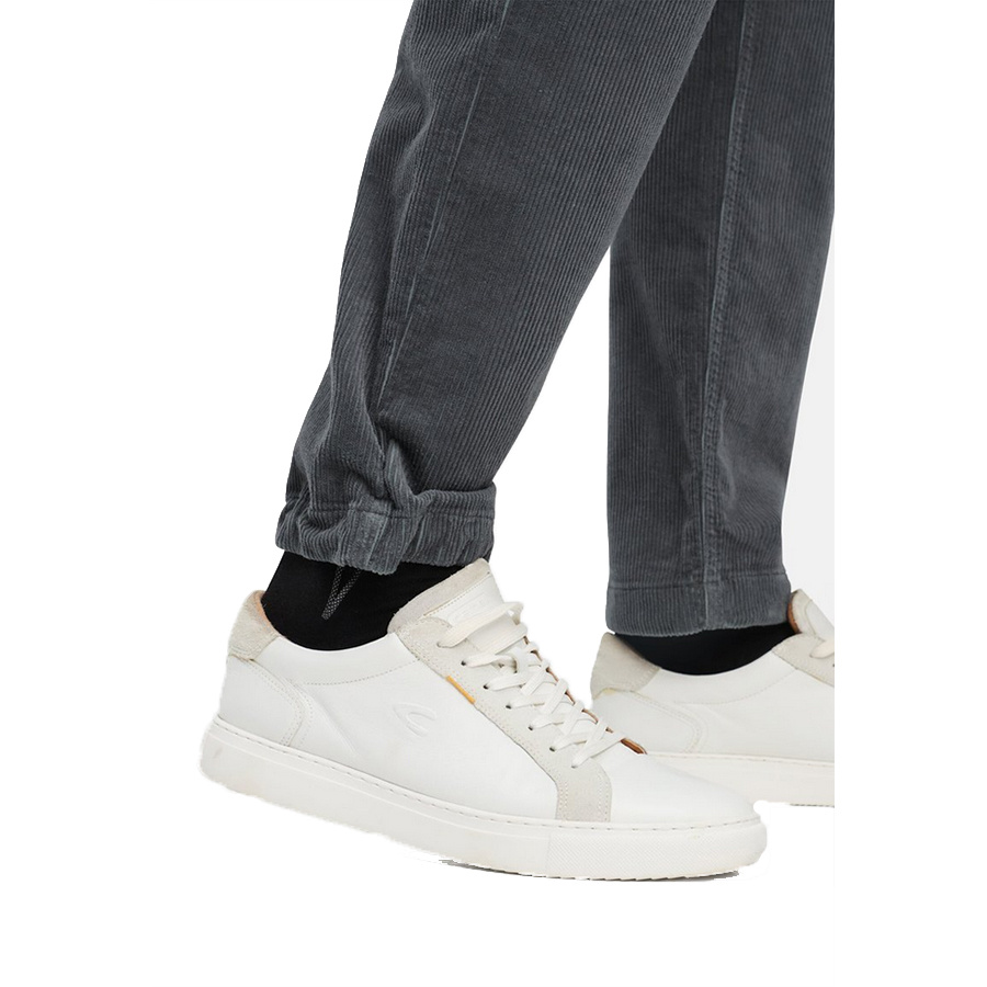 Camel Active Spodnie Sztruksowe CA522E04K-K11 niebieskie