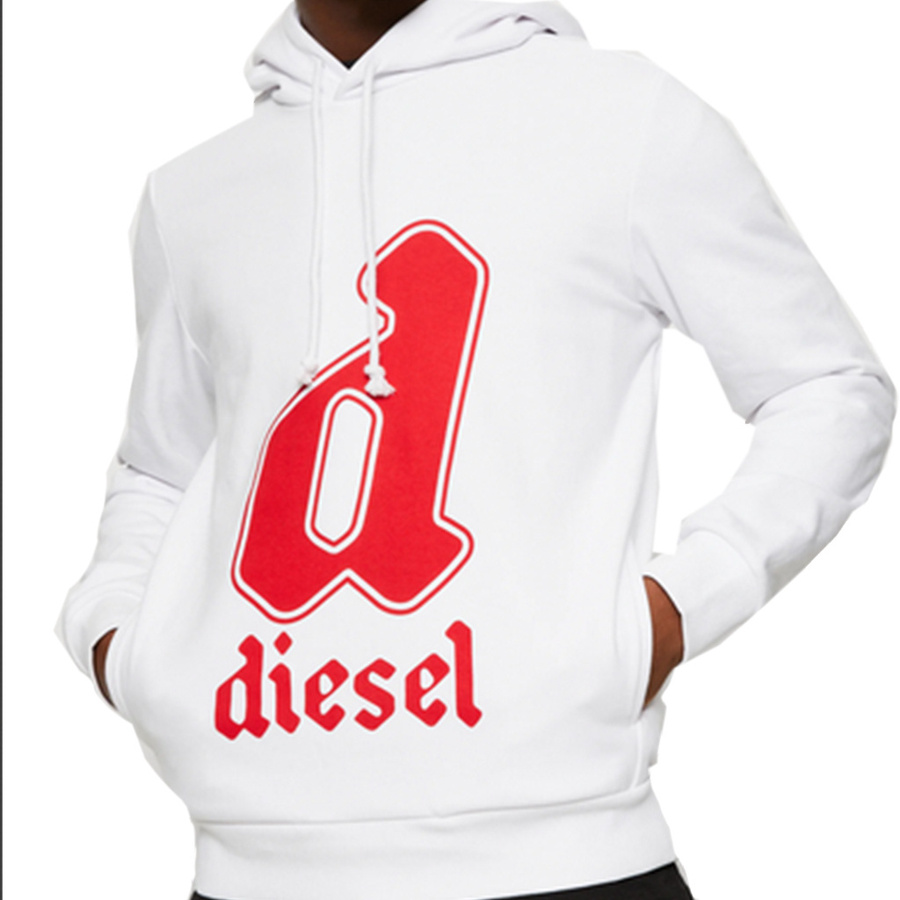 Bluza Męska DIESEL DI1210062-A11 Biała