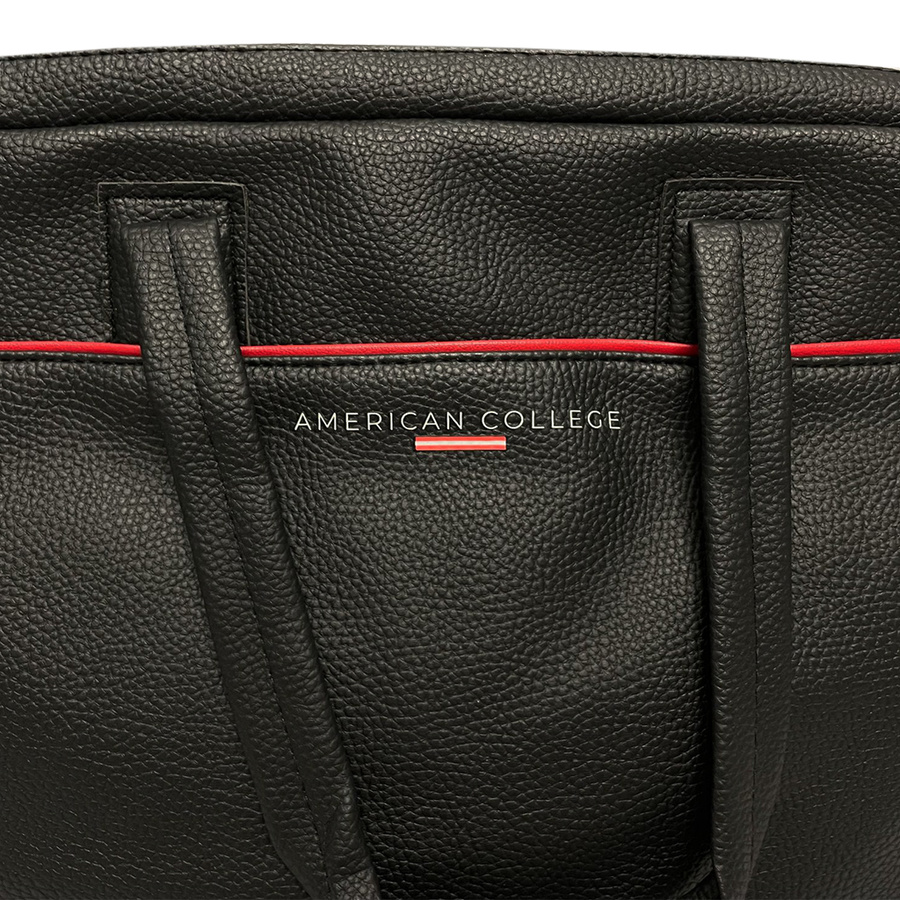 Torba na laptopa AMERICAN COLLEGE 9615 Czarna