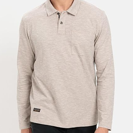 Koszulka Polo Męska CAMEL ACTIVE 409860 2P33 Beżowy