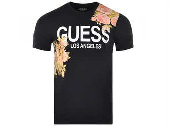 T-Shirt Meski GUESS Floral Logo M2BI75 K9RM3