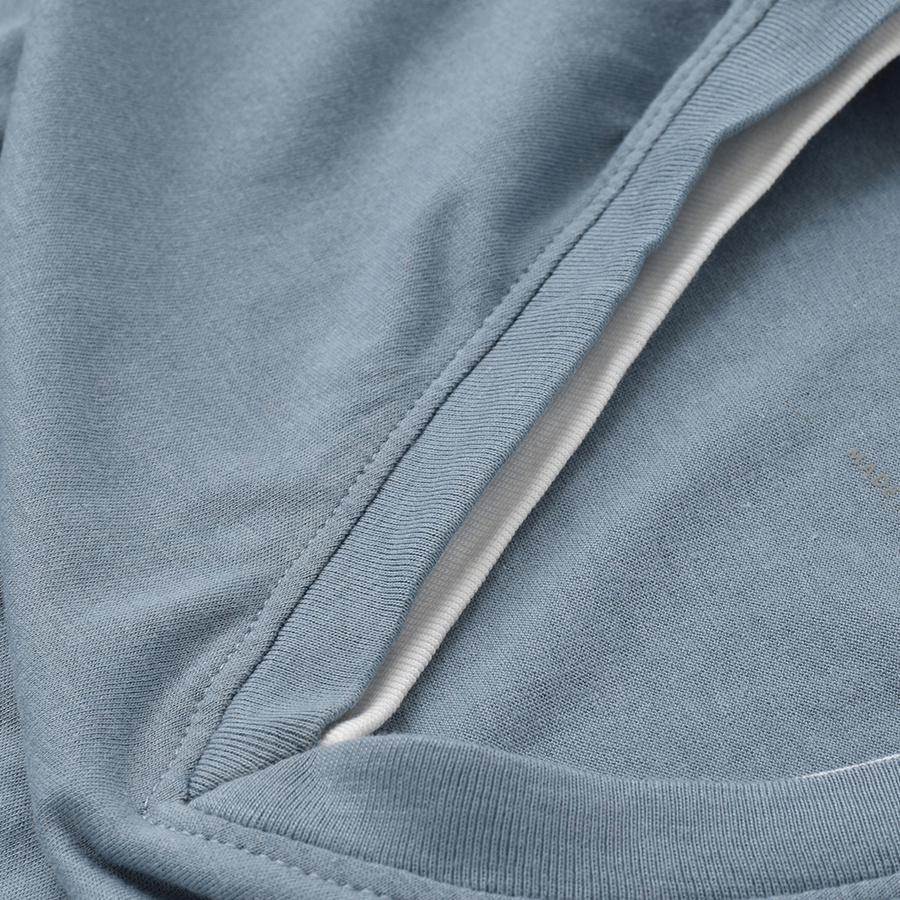 T-shirt Meski GUESS Logo MBBI41 KARC5 Niebieski