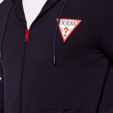 Bluza GUESS Granatowa Regular Fit M1RQ48 K6ZS1