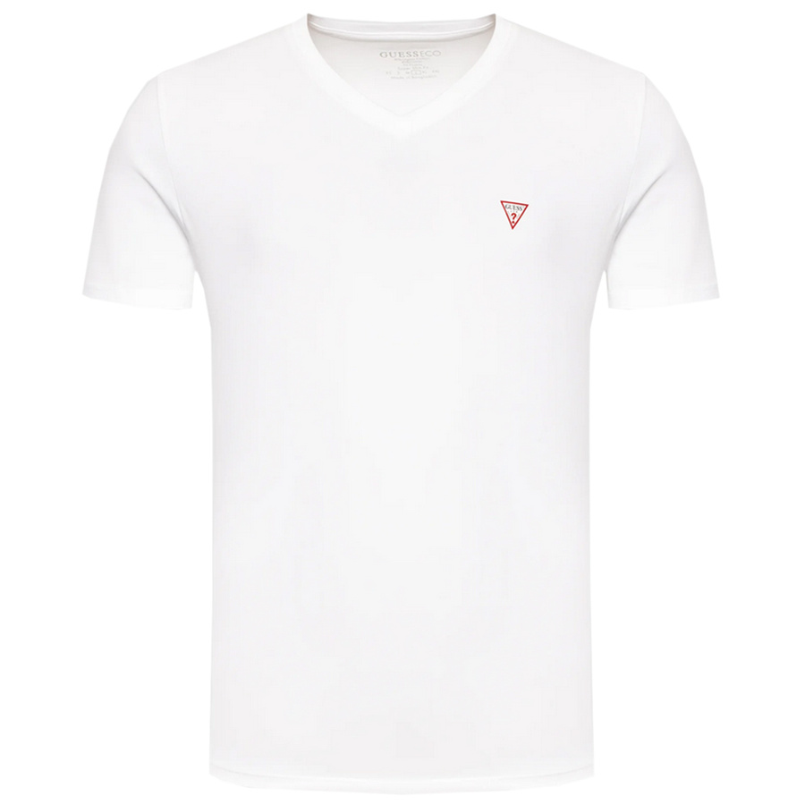 T-shirt GUESS M2YI32 J1314 Biały Slim Fit