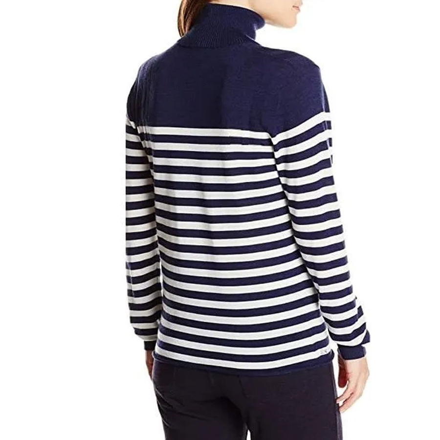 Sweter damski Lacoste AF1928 00 U82 Granatowy