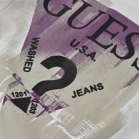 T-Shirt Męski GUESS Logo M3RI12 J1314 Biały