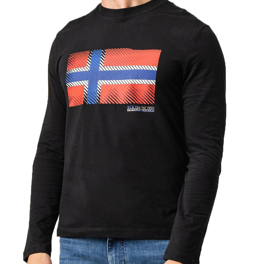 Longsleeve Meski NAPAPIJRI SIBU LS NP000IX1 Czarny