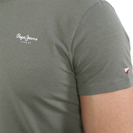 T-shirt Męski PEPE JEANS Jack PM508663 Zielony