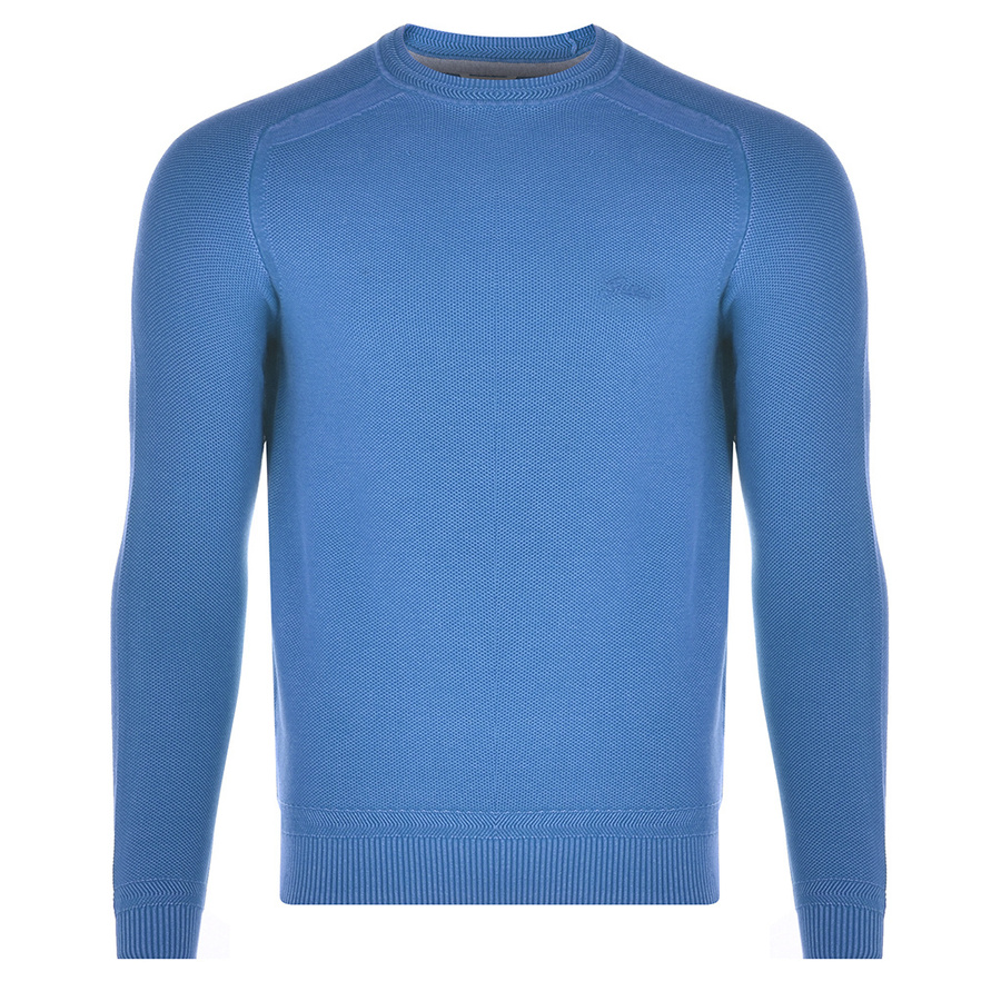 Sweter Męski GUESS Tobin W1YI98 JA911 Niebieski