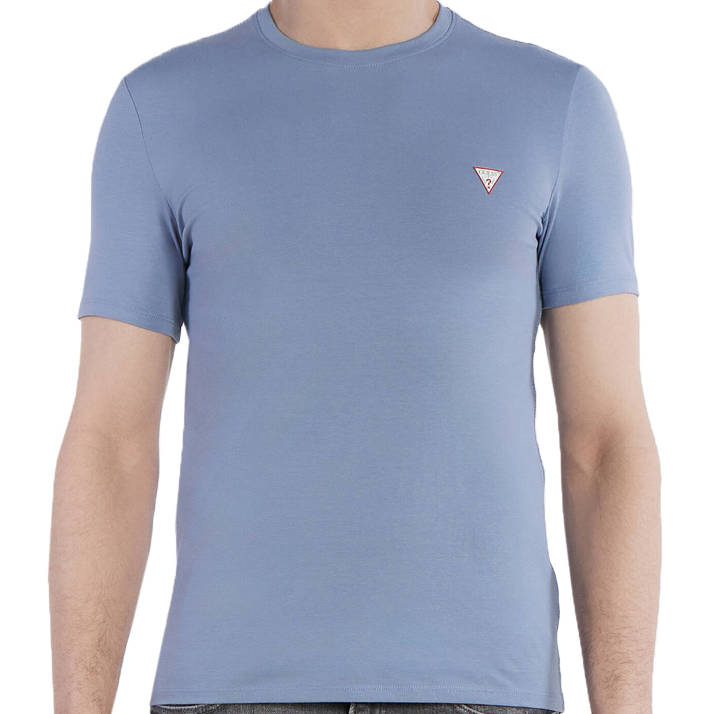 T-shirt GUESS M2YI24 J1314 Niebieski Slim Fit