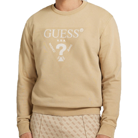 Bluza Męska GUESS Treated M4YQ07KBY51 Beżowa