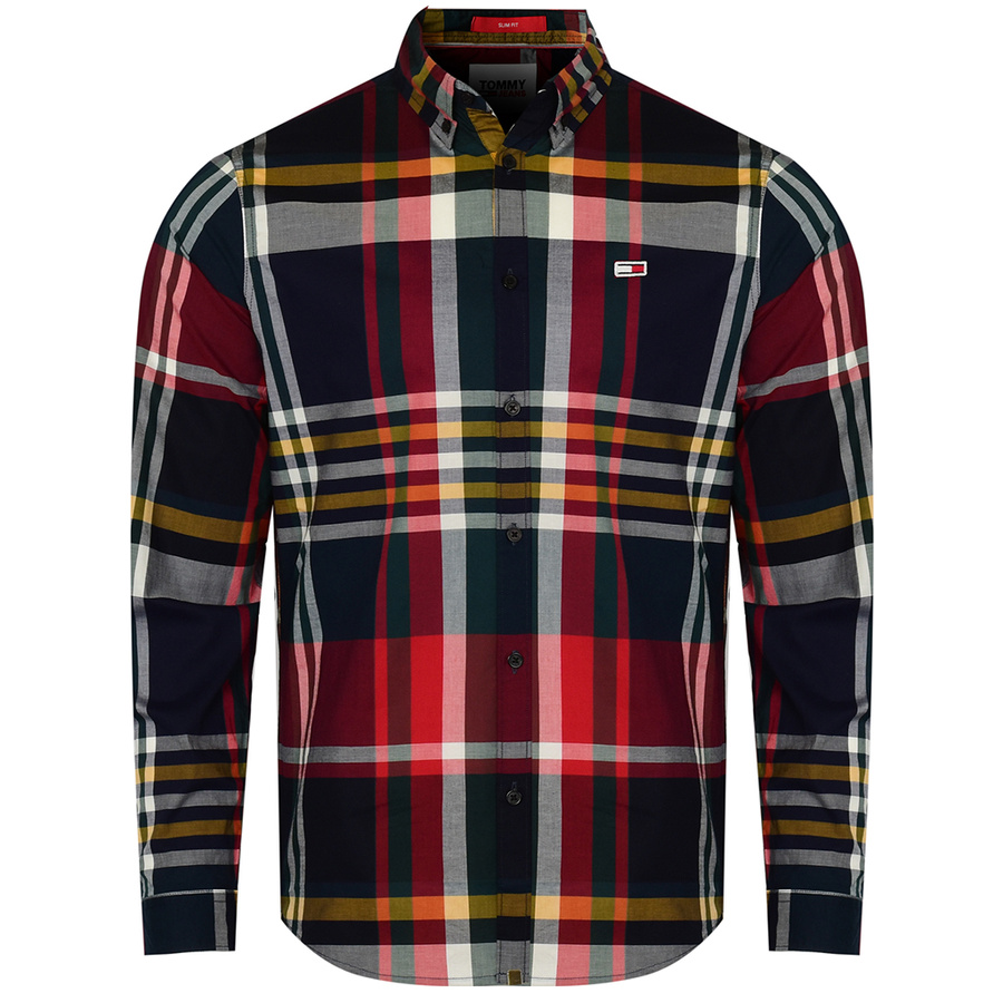 Koszula Męska TOMMY JEANS Tartan DM0DM13041 C87