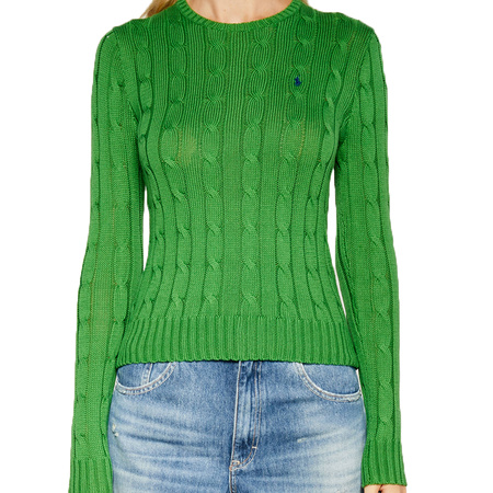 Sweter Damski POLO RALPH LAUREN 211891640 Zielony