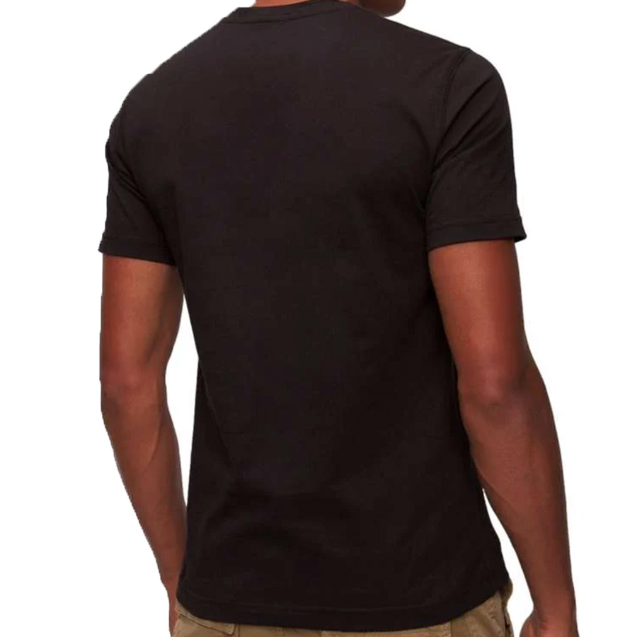 T-shirt Męski Aeronautica Militare 242TS1942J538 Czarny