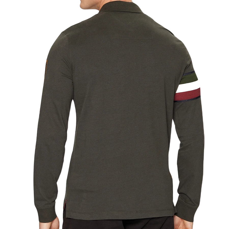 Koszulka Polo Aeronautica Militare 242PO1816J558 Khaki