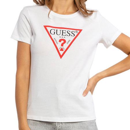 T-shirt Damski GUESS ORIGINAL W1YI1B I3Z11 Biały