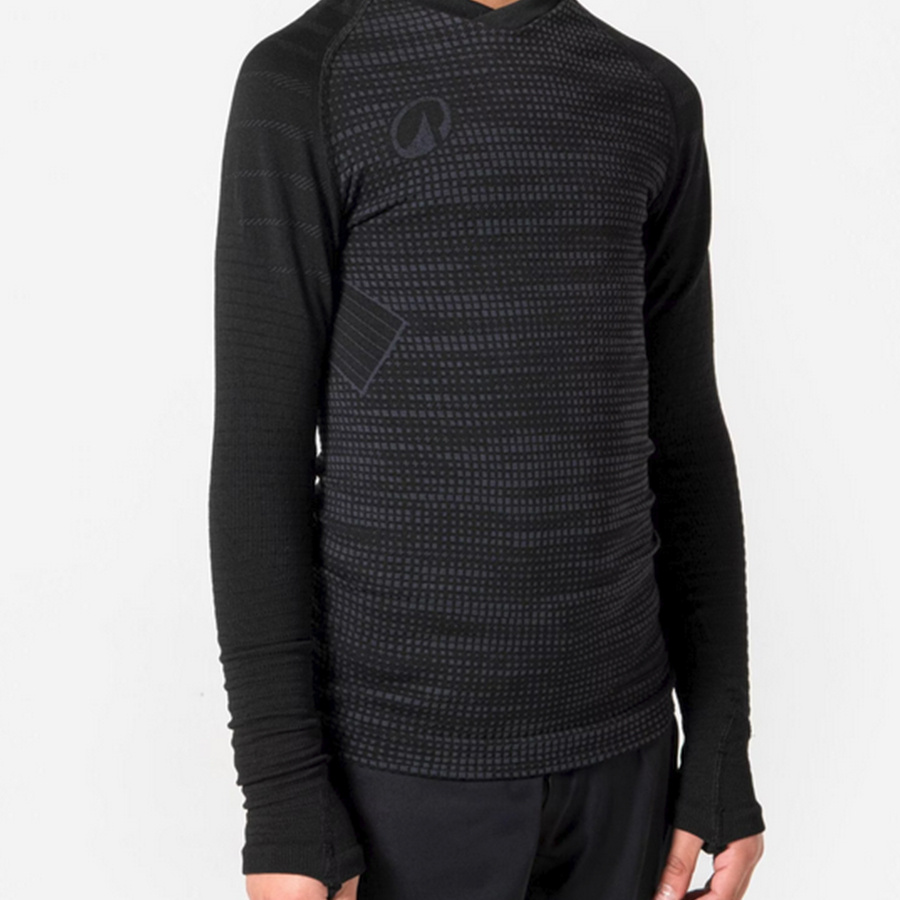 Dziecięca Koszulka Termoaktywna KIPSTA Czarna