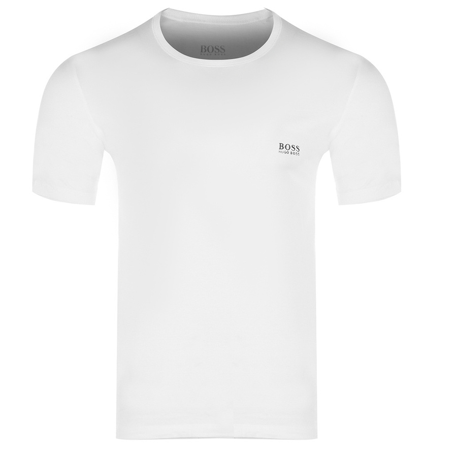 T-shirt Meski HUGO BOSS 50325887 Bialy Regular Fit