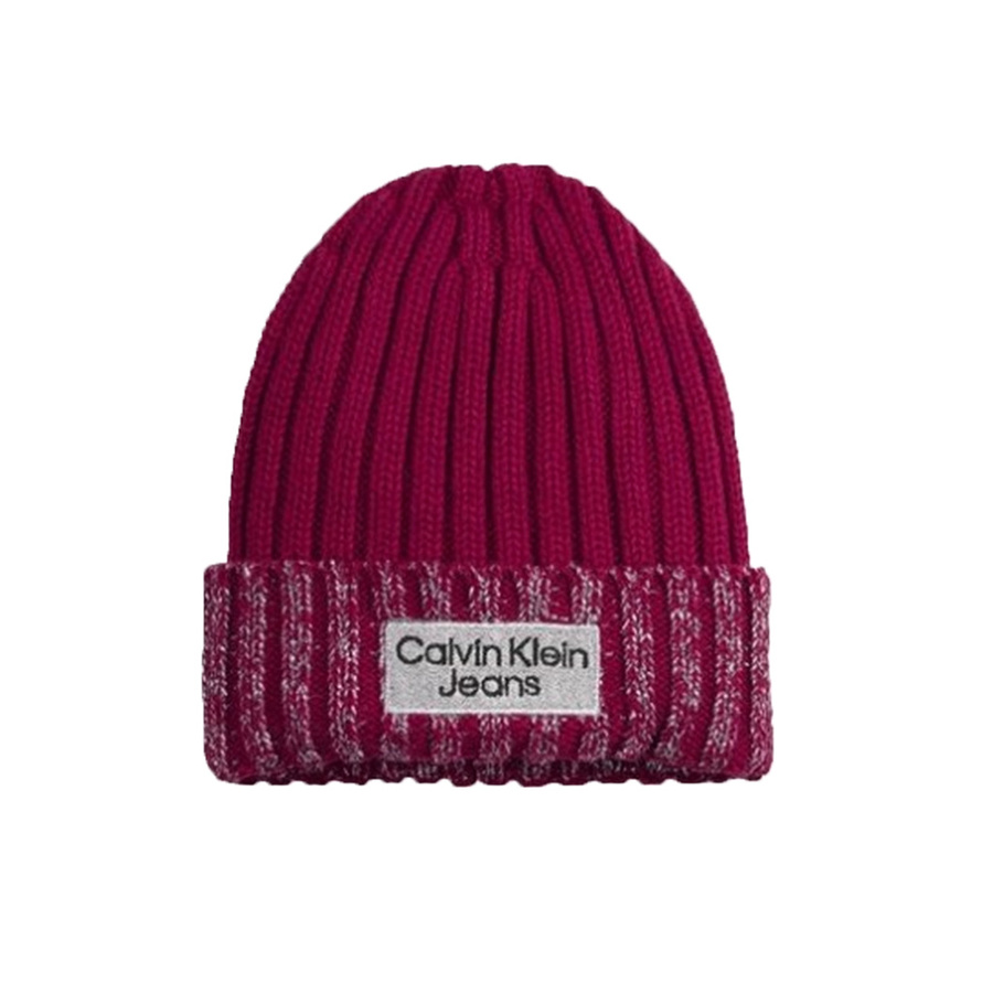 Czapka CALVIN KLEIN JEANS Silver IU0IU00365