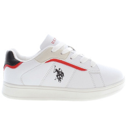 Buty Damskie U.S. POLO ASSN. Ecrok ECROK006 Białe
