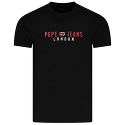 T-shirt Męski PEPE JEANS Oldwive PM508942 Czarny
